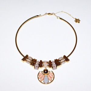 Nanette Lepore Stone Accented Statement Necklace
